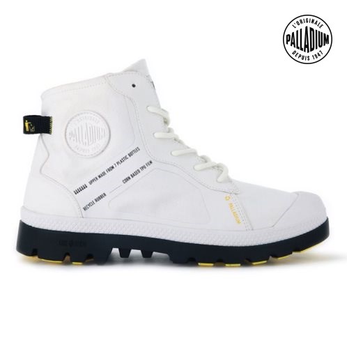 Palladium Pampa Lite+ RC WP+ 2 Women's Boots White | UK S536-NKP